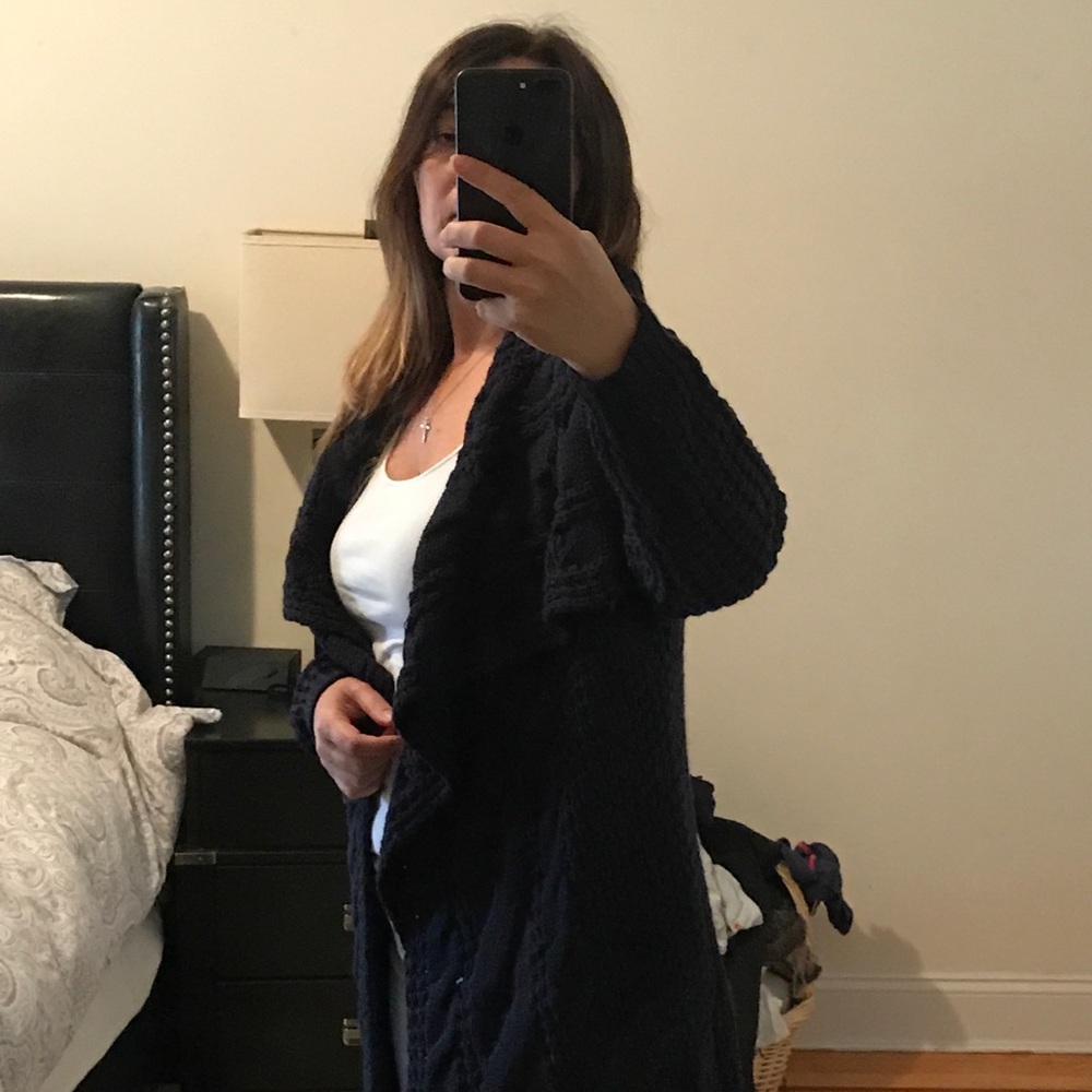 Knit cardigan